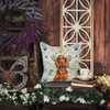 Irish Setter Coastal Sea Glass Throw Pillow 18" x 18" product image at NuMercy 5