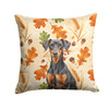 German Pinscher Heirloom Fall Throw Pillow 18" x 18" product image at NuMercy