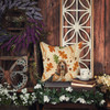 Liver and Tan Bloodhound Heirloom Fall Throw Pillow 18" x 18" product image at NuMercy 7
