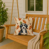 Bernedoodle Heirloom Fall Throw Pillow 18" x 18" product image at NuMercy 3