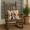 Bernedoodle Heirloom Fall Throw Pillow 18" x 18" product image at NuMercy 4