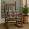 German Pinscher Christmas Poinsettias Throw Pillow 18" x 18" product image at NuMercy 4