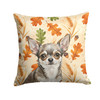 Chihuahua Heirloom Fall Throw Pillow 18" x 18" product image at NuMercy