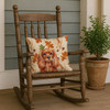 Ruby English Toy Spaniel Heirloom Fall Throw Pillow 18" x 18" product image at NuMercy 4