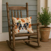Tricolor Papillon Heirloom Fall Throw Pillow 18" x 18" product image at NuMercy 4