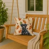 Black Russian Terrier Heirloom Fall Throw Pillow 18" x 18" product image at NuMercy 3