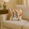 Sable Sheltie Heirloom Fall Throw Pillow 18" x 18" product image at NuMercy 2