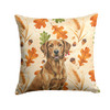 Chesapeake Bay Retriever Heirloom Fall Throw Pillow 18" x 18" product image at NuMercy