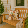 Golden English Cocker Spaniel Heirloom Fall Throw Pillow 18" x 18" product image at NuMercy 3
