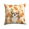 Tibetan Spaniel Heirloom Fall Throw Pillow 18" x 18" product image at NuMercy