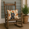 Gordon Setter Heirloom Fall Throw Pillow 18" x 18" product image at NuMercy 4