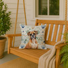 Boxer Coastal Sea Glass Throw Pillow 18" x 18" product image at NuMercy 3