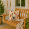 Fawn French Bulldog Heirloom Fall Throw Pillow 18" x 18" product image at NuMercy 3