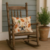 Fawn French Bulldog Heirloom Fall Throw Pillow 18" x 18" product image at NuMercy 4