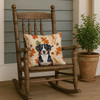 Greater Swiss Mountain Dog Heirloom Fall Throw Pillow 18" x 18" product image at NuMercy 4