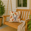 Hairless Chinese Crested Heirloom Fall Throw Pillow 18" x 18" product image at NuMercy 3