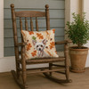 Hairless Chinese Crested Heirloom Fall Throw Pillow 18" x 18" product image at NuMercy 4