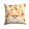 Pomeranian Heirloom Fall Throw Pillow 18" x 18" product image at NuMercy