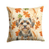 Yorkiepoo Heirloom Fall Throw Pillow 18" x 18" product image at NuMercy