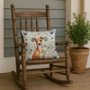 Red Italian Greyhound Coastal Sea Glass Throw Pillow 18" x 18" product image at NuMercy 4
