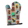 Lots of Black and Tan Dachshund Oven Mitt product image at NuMercy