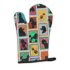 Lots of Black Standard Poodle Oven Mitt product image at NuMercy
