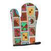 Lots of Chocolate Standard Poodle Oven Mitt product image at NuMercy