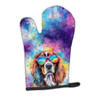 Cavalier Spaniel Hippie Dawg Oven Mitt DAC2483 product image at NuMercy