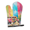 Yellow Labrador Hippie Dawg Oven Mitt DAC2530 product image at NuMercy