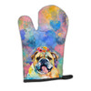 English Bulldog Hippie Dawg Oven Mitt DAC2476 product image at NuMercy