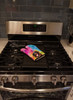Chocolate Labrador Hippie Dawg Oven Mitt DAC2526 product image at NuMercy 2