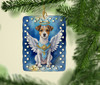Jack Russell Terrier My Angel Porcelain Christmas Ornament product image at NuMercy 2