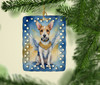 Fox Terrier My Angel Porcelain Christmas Ornament product image at NuMercy 2