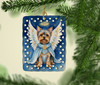 Yorkshire Terrier My Angel Porcelain Christmas Ornament DAC7099 product image at NuMercy 2