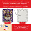 Papillon King of Mardi Gras Porcelain Christmas Ornament product image at NuMercy 3