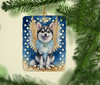 Alaskan Klee Kai My Angel Porcelain Christmas Ornament product image at NuMercy 2