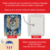 Alaskan Klee Kai My Angel Porcelain Christmas Ornament product image at NuMercy 3