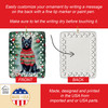 Schipperke Christmas Porcelain Ornament DAC3624 product image at NuMercy 3