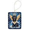 Portuguese Water Dog My Angel Porcelain Christmas Ornament product image at NuMercy