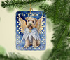 Wheaten Terrier My Angel Porcelain Christmas Ornament product image at NuMercy 2