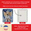 Wheaten Terrier My Angel Porcelain Christmas Ornament product image at NuMercy 3