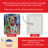 Wire Fox Terrier Christmas Porcelain Ornament DAC3689 product image at NuMercy 3