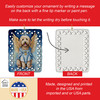Goldendoodle My Angel Porcelain Christmas Ornament product image at NuMercy 3
