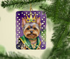 Yorkshire Terrier King of Mardi Gras Porcelain Christmas Ornament DAC4912 product image at NuMercy 2