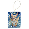 Chihuahua My Angel Porcelain Christmas Ornament DAC6975 product image at NuMercy
