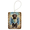 Chocolate Labrador Retriever My Angel Porcelain Christmas Ornament DAC7026 product image at NuMercy