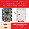 Brussels Griffon My Angel Porcelain Christmas Ornament product image at NuMercy 3