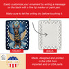 Doberman Pinscher My Angel Porcelain Christmas Ornament product image at NuMercy 3