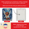 Dachshund My Angel Porcelain Christmas Ornament DAC6988 product image at NuMercy 3