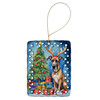 Great Dane Christmas Reindeer Porcelain Ornament product image at NuMercy